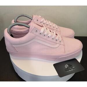 Vans Old Skool Sneakers 'Pastel Mono Pink' Men's SZ 9 Shoe Excellent Condition